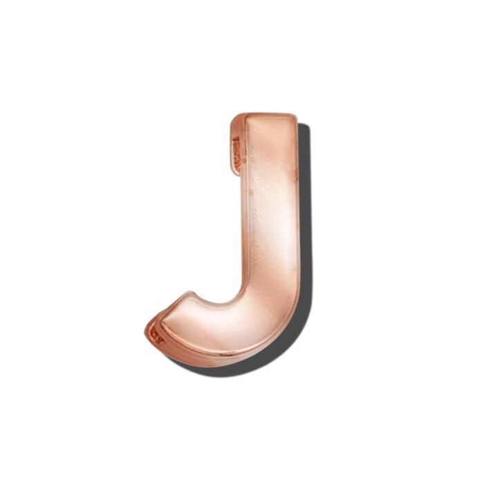 Breeze Airbrush Wristlet Letter Charm - JJ