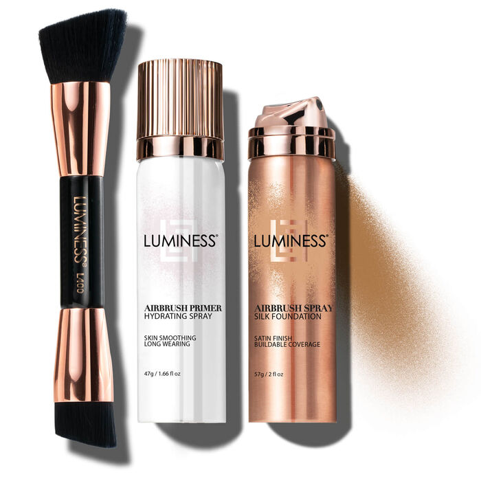 Airbrush Spray Silk Foundation Starter Kit - Light Deep 120Light Deep 120