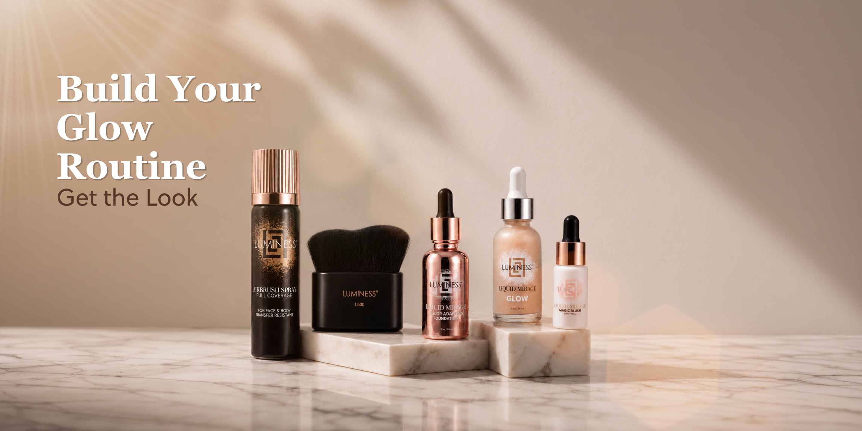 Luminess liquid mirage glow finish makeup
