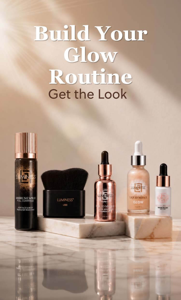 Luminess liquid mirage glow finish makeup