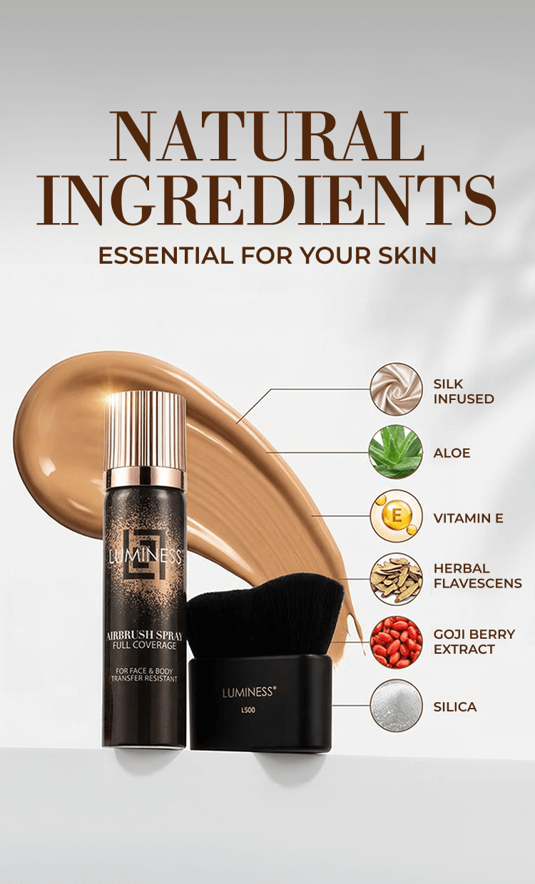Luminess Airbrush spray full coverage foundation - Natural Ingredients